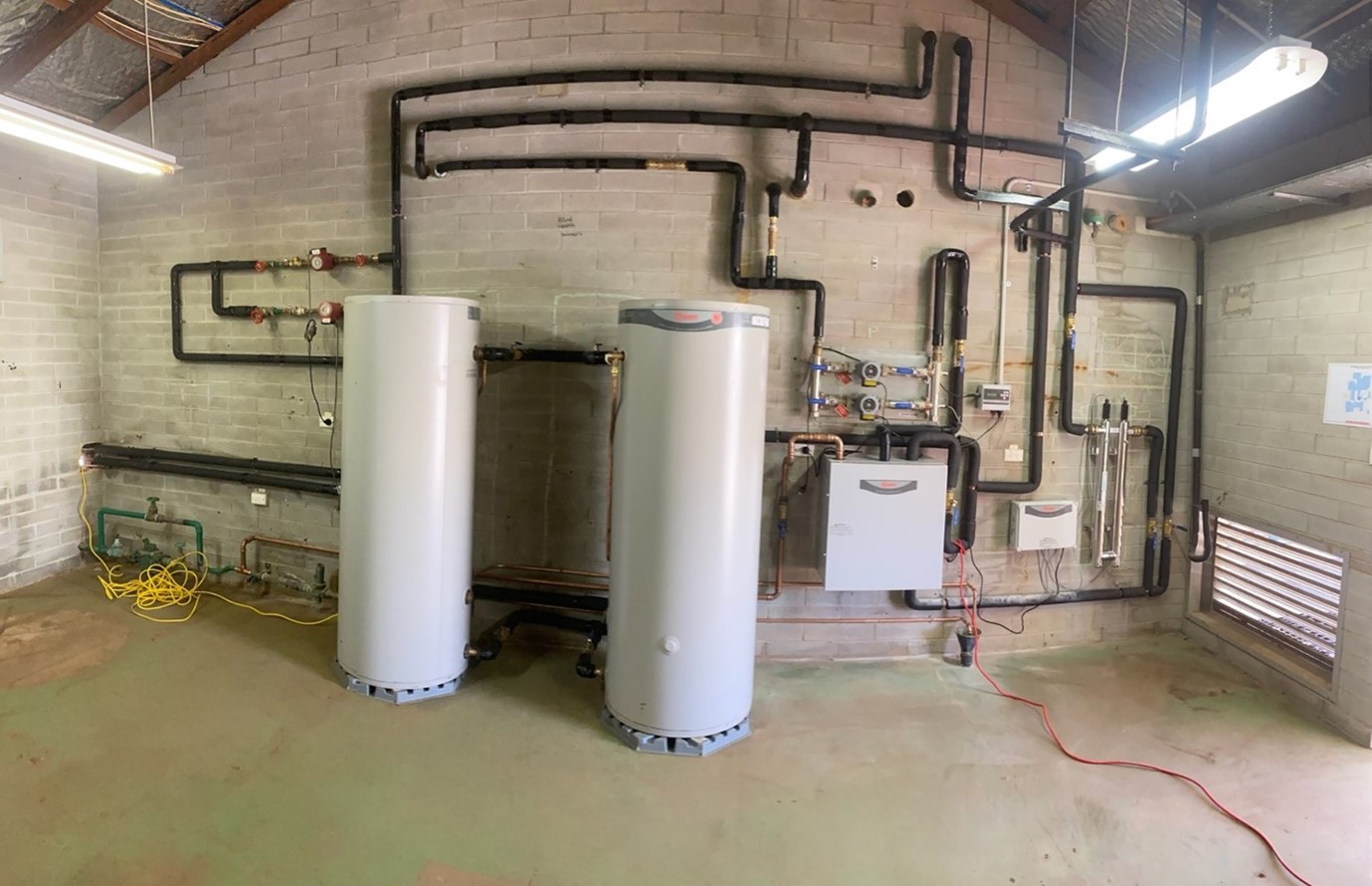 Solar hot water system installed by Solahart at Merredin WA
